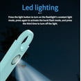 thumbnail image 6 of AOOOWER Women Report Alarm Device 135db Vibration Induction Alarm Anti Wolf Alarm Charging Double Mode Security Protective, 6 of 10