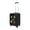 Black, variant on South Park 22.5 Inch Carry On Luggage, Stan, Kyle, Cartman and Kenny Hardshell Rolling Suitcase with Spinner Wheels, White