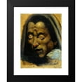 thumbnail image 2 of Henry Fuseli 14x18 Black Modern Framed Museum Art Print Titled - Head of a Damned Soul from Dante's ‘Inferno- (1770-78), 2 of 5