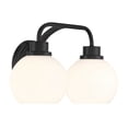thumbnail image 7 of Meridian M80080NB 2-Light Bathroom Vanity Light in Natural Brass, 7 of 7