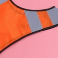 thumbnail image 3 of Uonlytech Premium Reflective Safety Vest with Orange Mesh Panels and Reflective for Contractors, 3 of 5