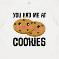 thumbnail image 4 of Inktastic You Had Me at Cookies Boys or Girls Baby T-Shirt, 4 of 5