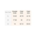 thumbnail image 7 of Agnes Orinda Women's Plus Size Fall Outfits Drawstring Waist Zipper Denim Jacket 4X Blue, 7 of 7