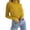Yellow, variant on Tiqkatyck Womens Tops on Sale, Women's Autumn and Winter Warm Loose Fit Bottom Pullover Sweater Long Sleeve Shirts for Women Blouses for Women Dressy Casual Army Green L