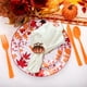 thumbnail image 4 of Juego de 6 Servilleteros de Calabaza | Decoración de Mesa Otoñal de Metal Bronceado | Cenas de Acción de Gracias, Halloween, Bodas, Reuniones Familiares | Decoración de Mesa de Temporada de Aleación, 4 of 6