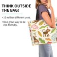 thumbnail image 2 of Lukts Monkeys in the Jungle for Women's Single-shoulder Shopping Bag, Large-capacity Waterproof Handbag Storage Bag, Suitable for Work, School, Shopping, 2 of 8