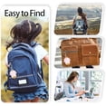 thumbnail image 6 of Leather Keychain Case Holder for Apple Airtag,Protective Air Tag Cover with Keychain Ring,Anti-Scratch Airtags Case for Keys, 6 of 6