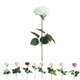 thumbnail image 4 of Bewildely Rosa Artificial Ramo Falso Seda Flores de Boda Fiesta Jardín Hogar Kits de decoración para fiestas violeta Bewildely JJ16225-08, 4 of 6