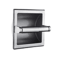 thumbnail image 1 of Toilet paper holder, Toilet Paper Holder Wall Mounted Toilet Paper Holder Modern Style Recessed Toilet Paper Holder For Bathroom Recessed Toilet Paper Holder Includes Rear Bracket, 1 of 4