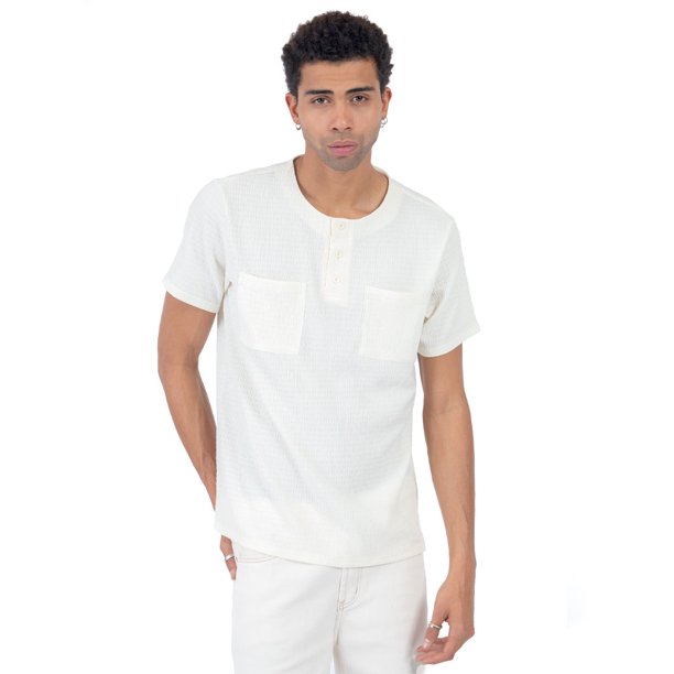 PLAYERA PARA HOMBRE QUARRY CON BOTONES Y BOLSAS