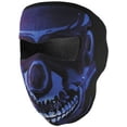 thumbnail image 3 of ZANheadgear Neoprene Full Mask - Blue Chrome Skull, 3 of 3