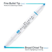 Zebra Pen Mildliner Double-Ended Creative Highlighter Set - Assorted 10-Pack