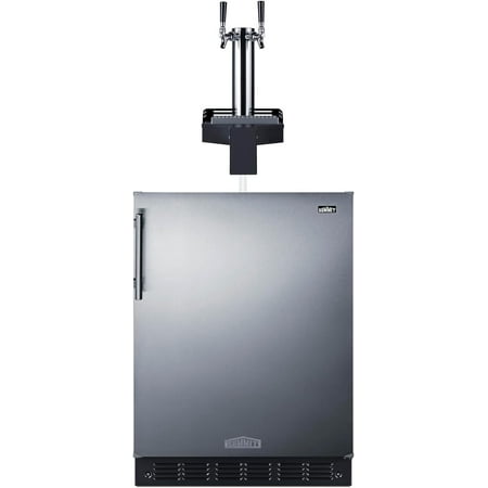 24  Wide Built-In Floating Tap Cold Brew Kegerator  ADA-Compliant