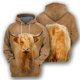 thumbnail image 3 of Sudadera con capucha con estampado de oveja, alpaca, toro y caballo para hombre, sudadera con capucha de manga larga con estampado 3D de animales, abrigo con capucha de gran tamaño para la calle, 3 of 5