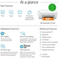 Restored HP DeskJet 2752 Wireless AllinOne Color Inkjet Printer NO INK ...