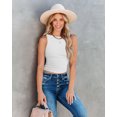 thumbnail image 4 of Venta directa de fábrica, gran venta, moda europea y americana, verano para mujer, chaleco exterior sexy sin espalda, camisa interior con fondo de otoño e invierno, 4 of 5