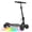 Black, variant on East doll 24V 4 Wheel Electric Scooter for Kids Ages 8-12, 250W Brushless Motor, Max 10 MPH & 8.5 Miles, LED Lights, 5 Speed, Rear Brake, Tiltable Handle Kids E-Scooter, Black