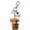 A, variant on Highland Cow Keychain Monthly Birthstone Gift Reminder of Quiet Strength for Purse Backpack Car