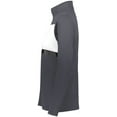 thumbnail image 4 of Holloway Sportswear XL Womens Prism Bold 1/4 Zip Pullover Carbon/White 222791, 4 of 5
