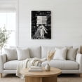 thumbnail image 2 of 1.5-Inch Thick Canvas Print Wall Art for Living Room, Bedroom, Office or Entryway – Decorative Wall Decor with Woman Reading Newspaper In Garden -24x36x1.5 in, 2 of 9