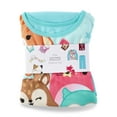 thumbnail image 2 of Squishmallows Girls Long Sleeve Top and Pants Pajama Set, 2-Piece, Sizes 4-12, 2 of 6
