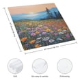 thumbnail image 3 of Nawy Flowers Mountains Sunset Dinner Napkin for Dining Table Kitchen Daily Party Housewarming Farmhouse Decor Gift 2 PCS, 3 of 7