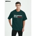 thumbnail image 3 of Whichone Words Cannot Express How Much I Don't Care Mens Novelty Sarcastic Graphics T Shirt With Short Sleeve, 3 of 9