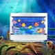 thumbnail image 5 of Lámpara para pecera Tropical Artificial, luz nocturna para acuario, océano Virtual, lámpara de mesa Led dinámica, decoración de habitación, regalo Euplug, 5 of 5