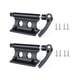 thumbnail image 1 of 2 piezas, soporte para horquilla de bicicleta, portabicicletas para techo de camión, portabicicletas, soporte para camión, SUV, remolque, bicicleta de carretera, negro, 1 of 3