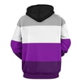 thumbnail image 3 of Asexual Pride Flag Men's Women New Sweatshirt Hoodie Men's Plus Size Sweatshirt Hooded Sweatshirt 3d Printed Street Men's Cloth, 3 of 6