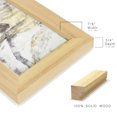 thumbnail image 2 of Une Fleur II - Framed Print w/glass - Natural Wood, 2 of 8