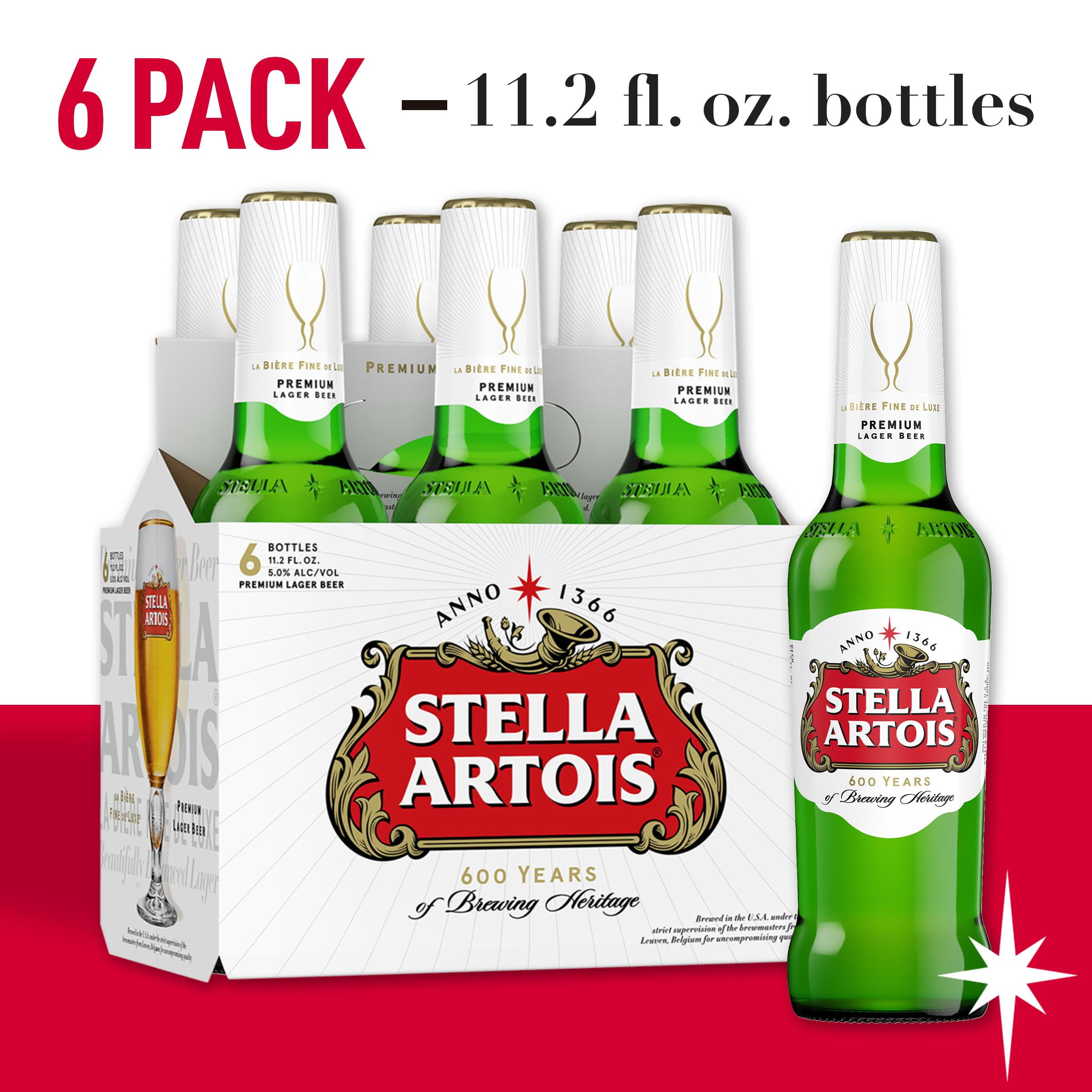 How much sugar is in stella artois