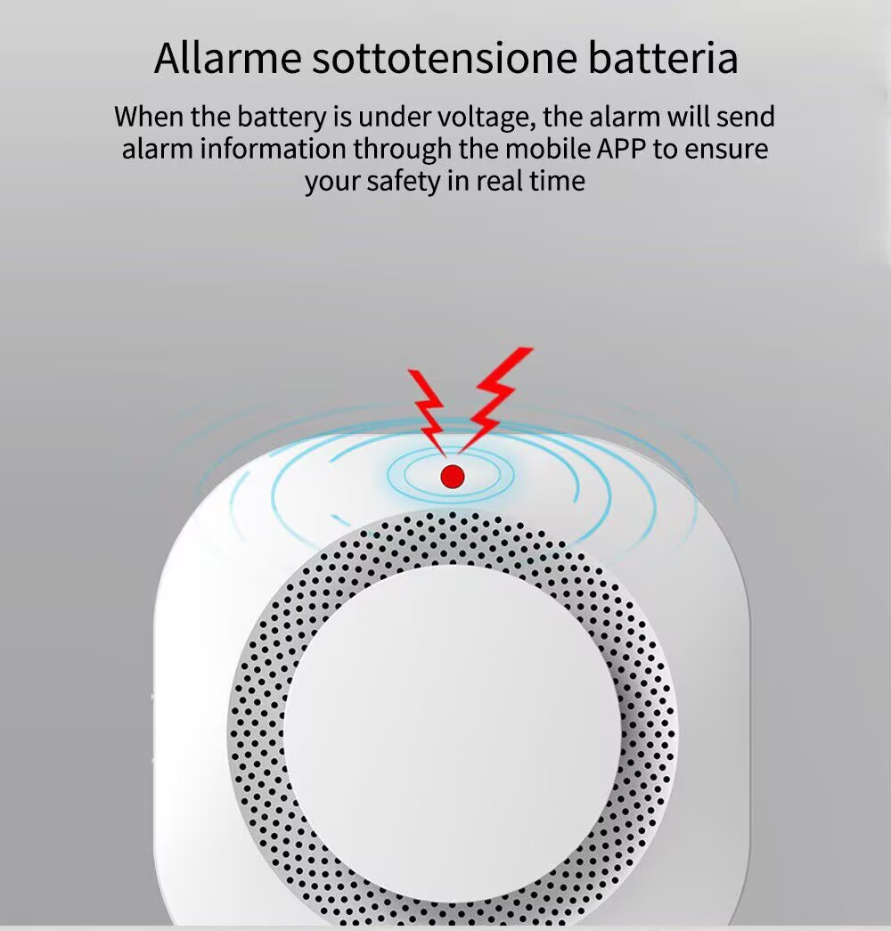 2-Pack Smoke Alarm Detector Set, Battery Operated, Photoelectric photo 8