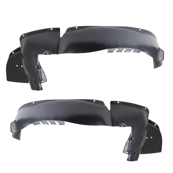 TRQ Front Inner Fender Liner Set Fits Select 2002-2007 Buick Rendezvous GM1250106 GM1251106