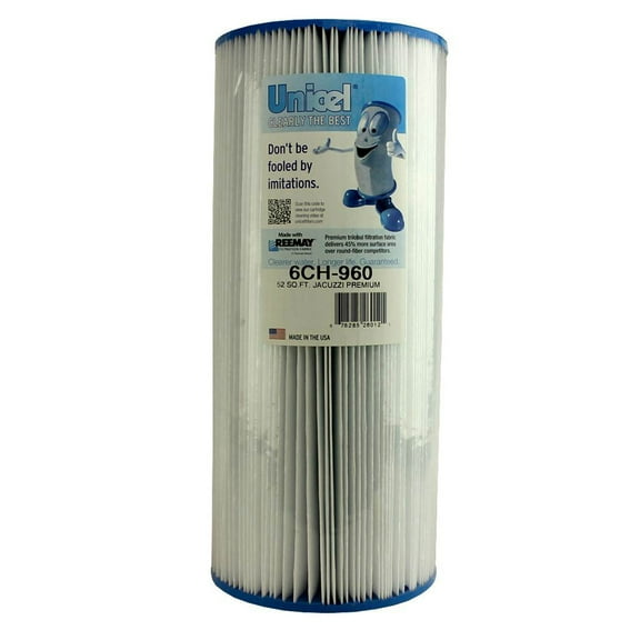 Unicel 6CH-960 Replacement 52 SqFt Filter Cartridge for Hot Tub Spa