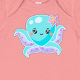 thumbnail image 4 of Inktastic Cute Octopus Blue with Star Boys or Girls Baby Bodysuit, 4 of 5