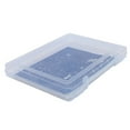 thumbnail image 2 of MyLifeUNIT Portable Project Case, Clear Plastic File Box 14" x 10.5" x 1.4", 2 of 4