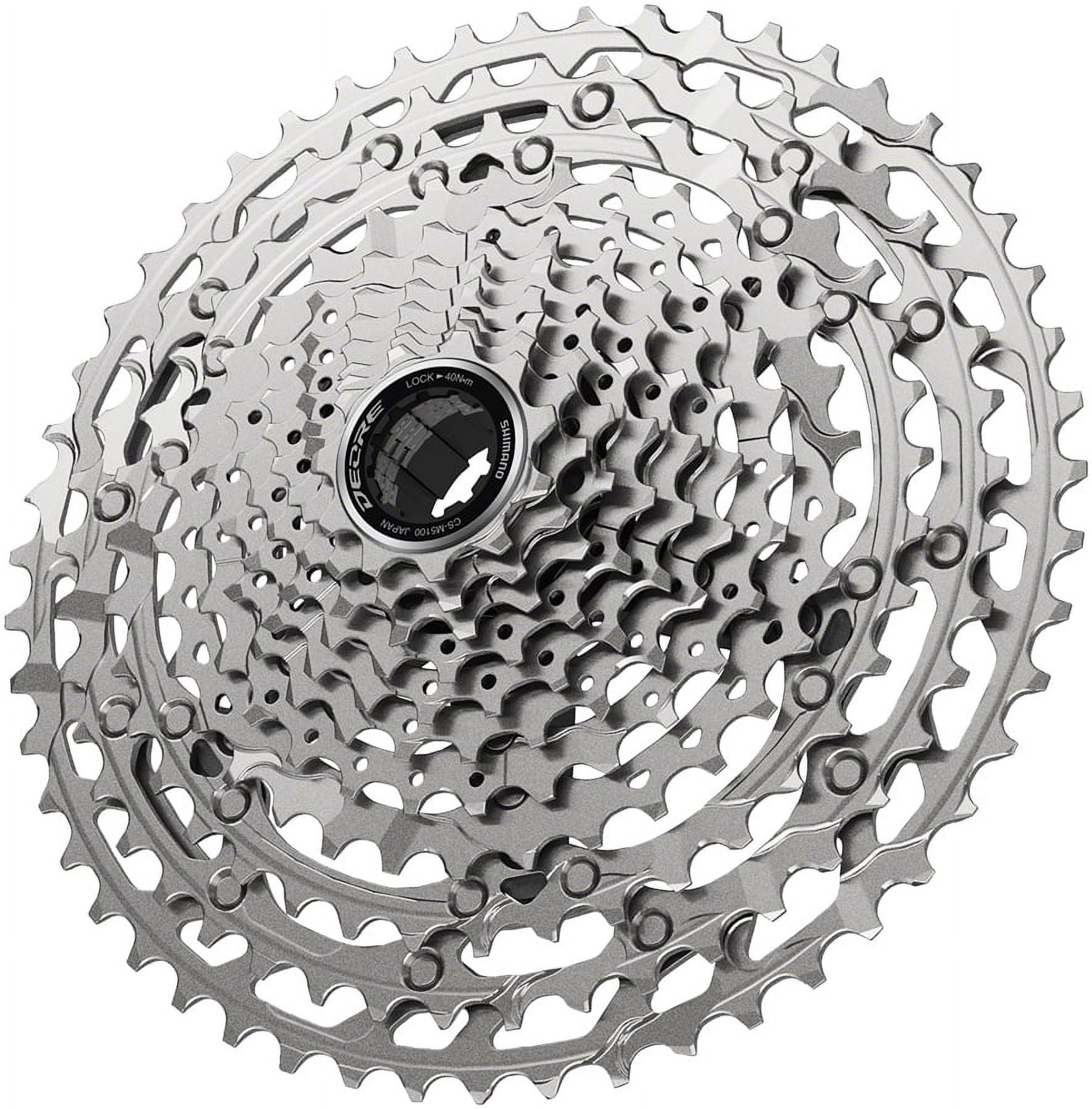 Shimano Deore XT CS-M8100 Cassette- Range: 10-45 Drivetrain Speeds 