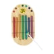 thumbnail image 5 of Carillón de mano ligero de 7 tonos con mazo, instrumento de percusión, carillón de meditación Color madera, 5 of 9
