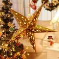 thumbnail image 2 of Paquete de 5 farolillos de estrella de papel, pantalla de estrella, adornos navideños colgantes para boda, fiesta de cumpleaños, decoración del hogar, Navidad, Halloween oso de fresa  Hogar, 2 of 5