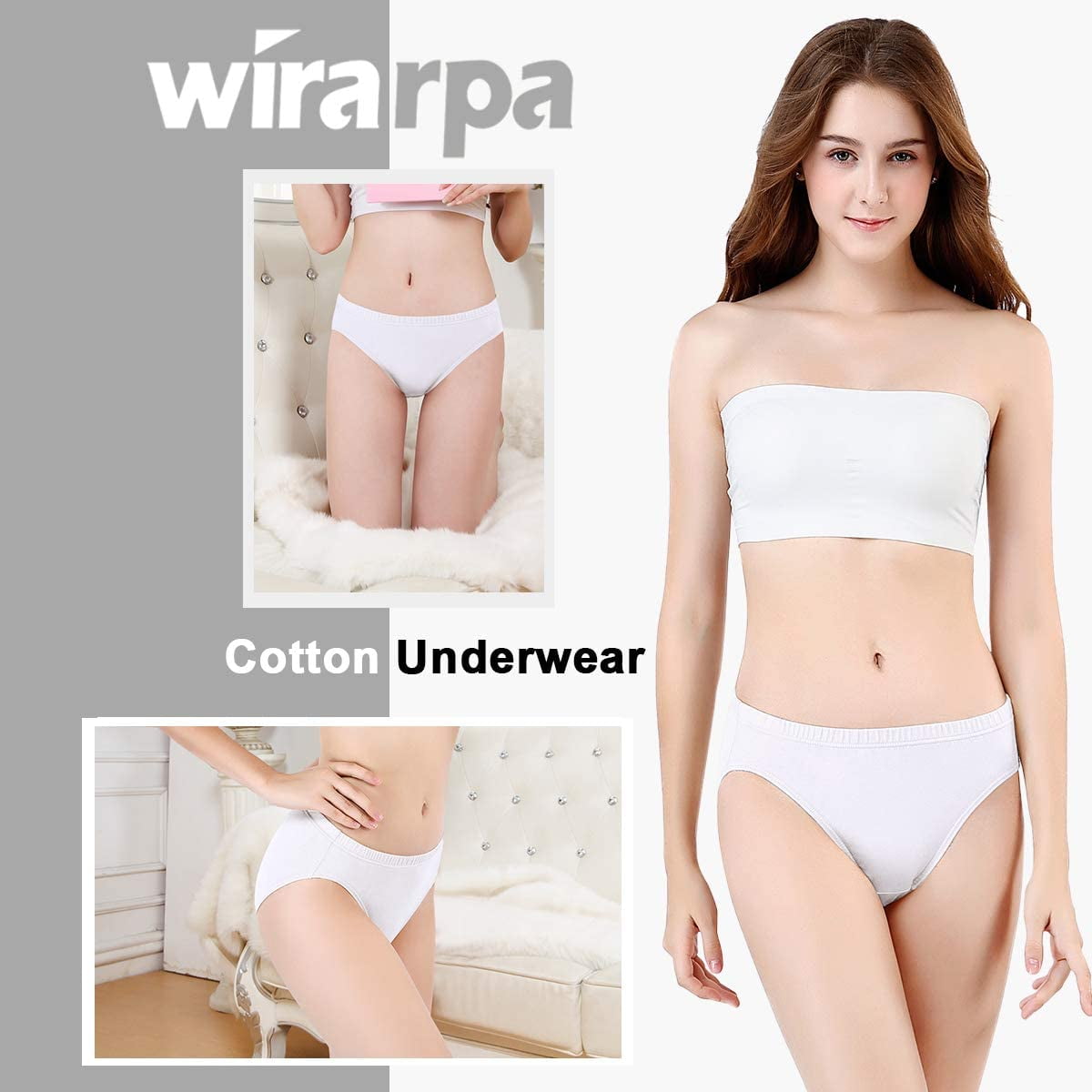Cuissard en Latex 100 Coton pour Femmes Sous Vetements Doux a Coupe Haute pour Femmes Walmart