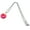Red, variant on Sweet Cool Acrylic Pendant Necklace Funny Choker Metal Bead Chain Charm Necklace Neck Chain Fashion Jewelry