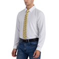 thumbnail image 6 of Happy Easter Day 2024 Colorful Eggs and Rabbit Pattern Neckties Men's Neck Tie for Outdoor Wedding Party Meeting Outfit Gifts, 6 of 7