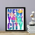 thumbnail image 3 of Designs ByLITA New York City Inspirational, 11 x 14 White Wall Print (Framed) | American Cities Stylish Home Decoration, 3 of 6