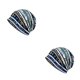 thumbnail image 4 of Jumpingount Gorro holgado, gorro portátil para exteriores, senderismo, Picnic, montañismo, ciclismo, pesca, deportes, pañuelo para la cabeza, Azul 2Conjunto, 4 of 6