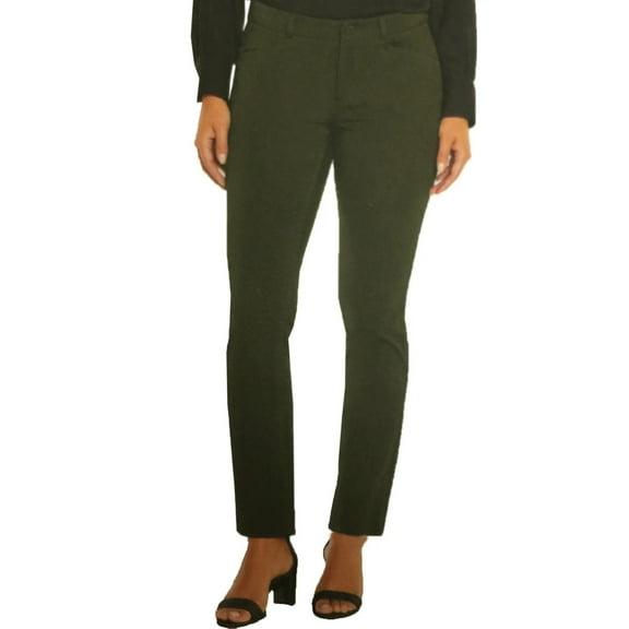 Banana Republic Women's Slim Straight Pants (Green, 4)