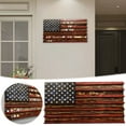 thumbnail image 1 of Rvkxad US Flag Coin Display Stand, Wooden Commemorative Display, Desktop Display, Memorial Decor, 1 of 7