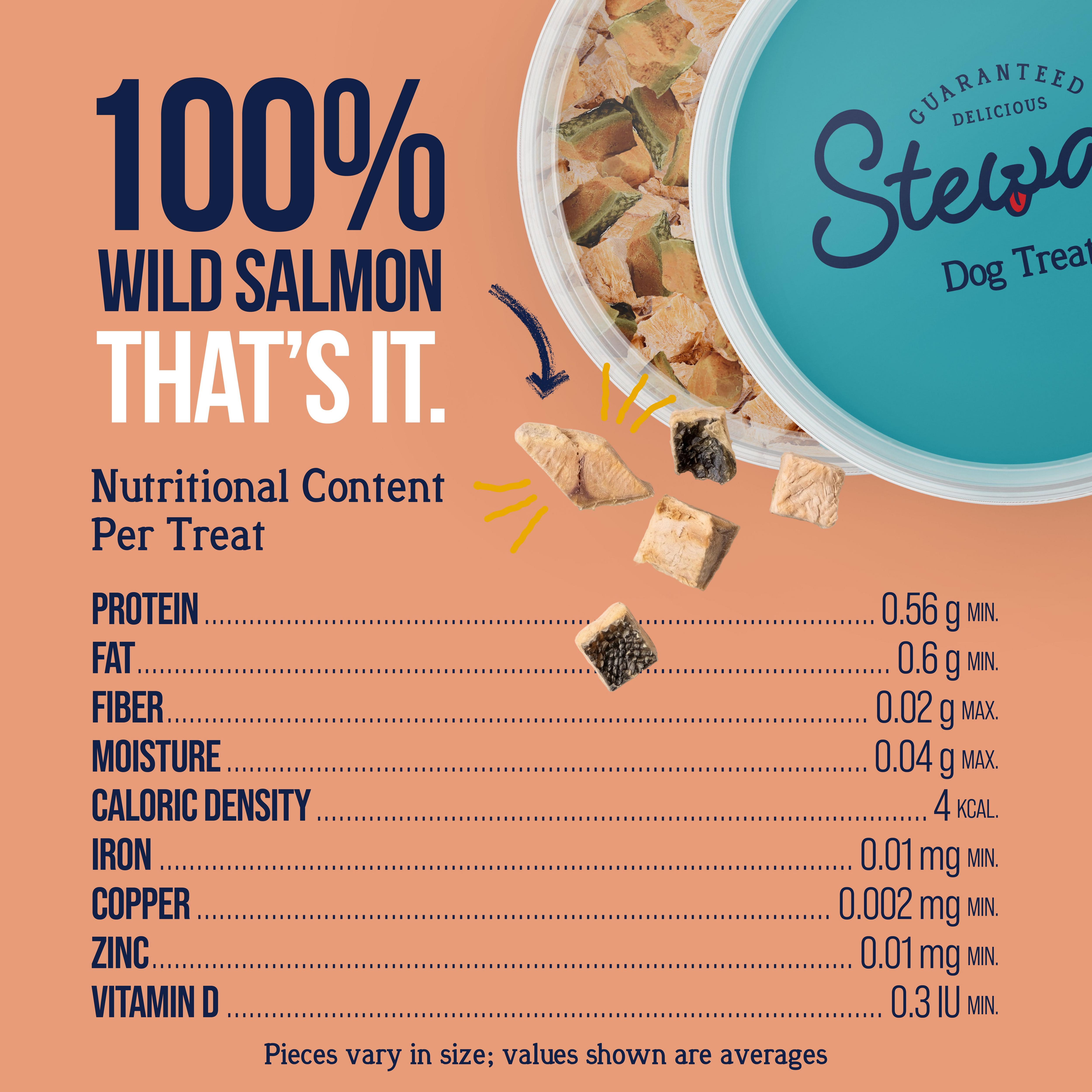 Stewart Freeze Dried Raw Salmon Training Treats, 9.5 oz photo 7