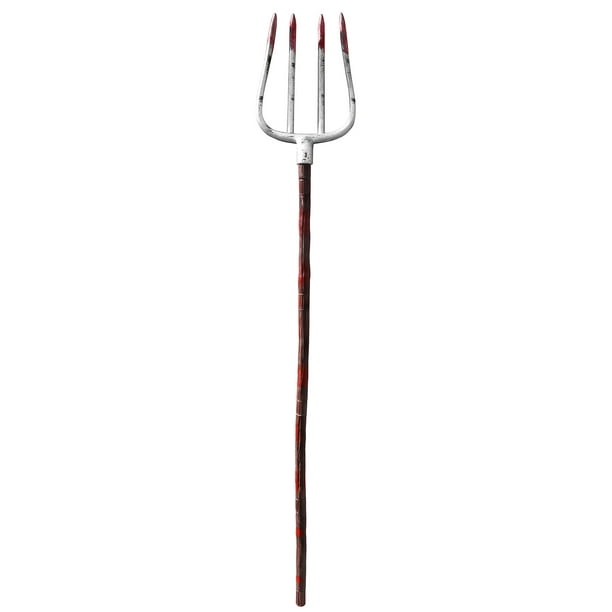Costume Accessory Plastic Pitchfork Prop, Multi, 56 Inches