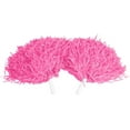 thumbnail image 1 of Pompones de porristas, 2 piezas Cheerleader Hand Flowers Squad Cheer Accesorios de disfraces de moda para fiestas deportivas Baile Carnaval Estadio Adepaton WJLR016-3, 1 of 7